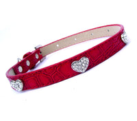 Love Hearts Croc Collar